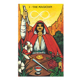 Morgan-Greer Tarot Deck sample cards showing vivid illustrated artwork for tarot reading.