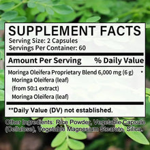 Moringa Extrac heart health herbal capsules bottle for cardiovascular support, digestive wellness, and routine supplement use.