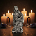 Morrigan Statue large Celtic goddess figure for altar decor, spiritual practice, and mythological display.