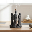 Mother Maiden Crone backflow incense burner for meditation, spiritual rituals, and home altar use.