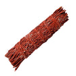 Mountain Sage and Dragon's Blood Resin Smudge Stick 4 inch for energy purification and motivation.