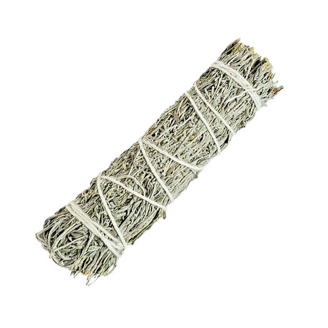 Mountain Sage and Myrrh smudge stick for purification, meditation, and ritual cleansing.