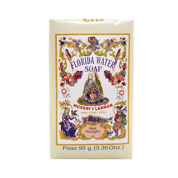 Murray & Lanman Florida Water Soap bar for daily complexion cleansing, refreshing skin care, and bath use.