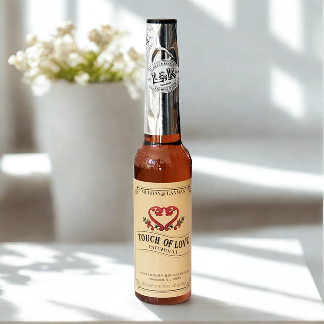 Murray & Lanman Florida Water Touch of Patchouli Cologne bottle for spiritual cleansing, blessing, and daily ritual use.