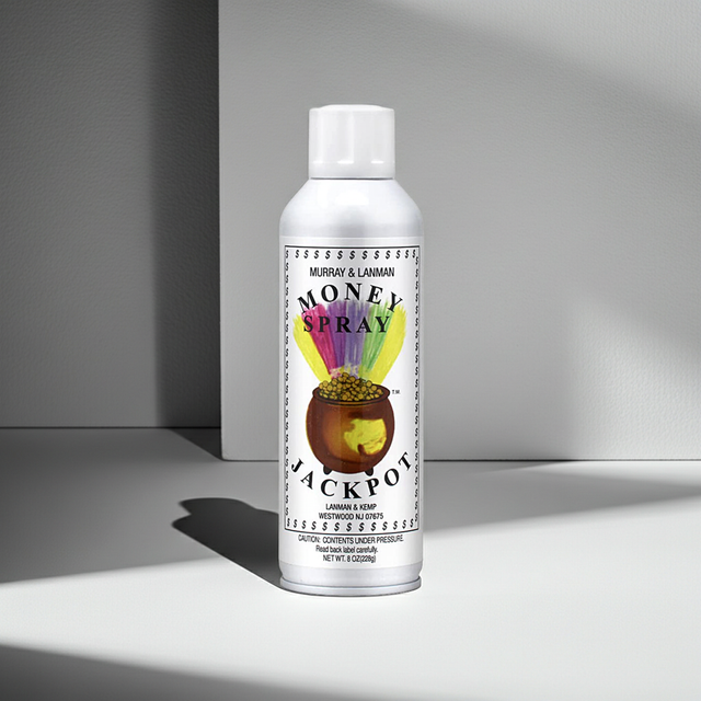 Murray & Lanman Money Jackpot Spray bottle for prosperity rituals, intention setting, and spiritual use.