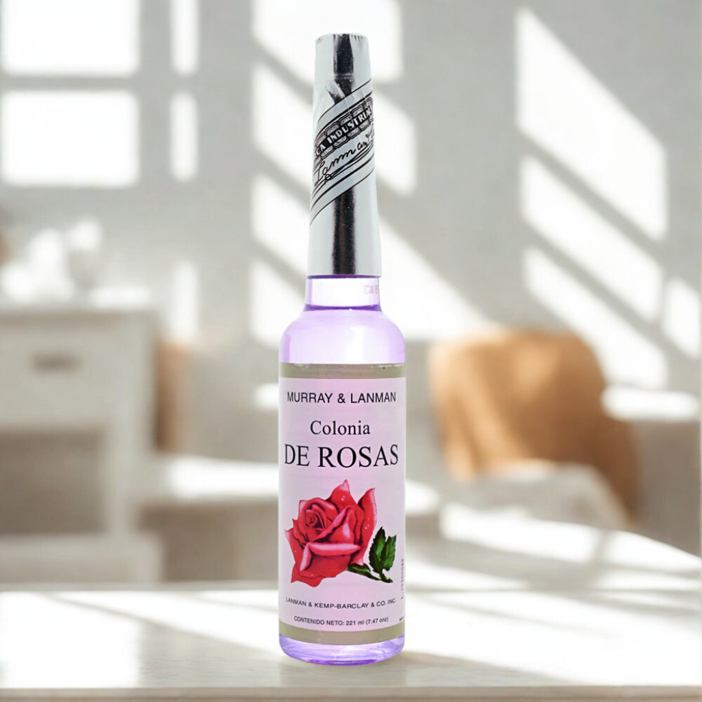 Murray & Lanman Rose Cologne floral splash bottle for body refreshing, devotional practice, and ritual use.