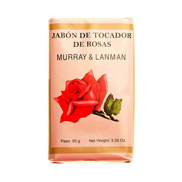Murray & Lanman Rose Soap bar for fresh floral daily cleansing, skin refreshing, and hand washing.