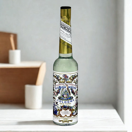 Murray & Lanman’s Florida Water cologne bottle for spiritual cleansing, blessing, and ritual use.