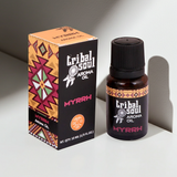 Myrrh Tribal Soul aroma oil presented for fragrance and aromatherapy routines.