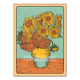 Mystical Animal Tarot diamond painting kit with full drill canvas for meditative crafting, fantasy-themed decor, and handmade art projects.