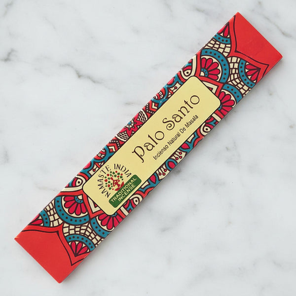 Namaste India Natural Masala Incense Sticks - Palo Santo