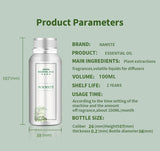 Namste 100ML aromatherapy essential oil bottle for aroma diffusers, meditation, and everyday relaxation.