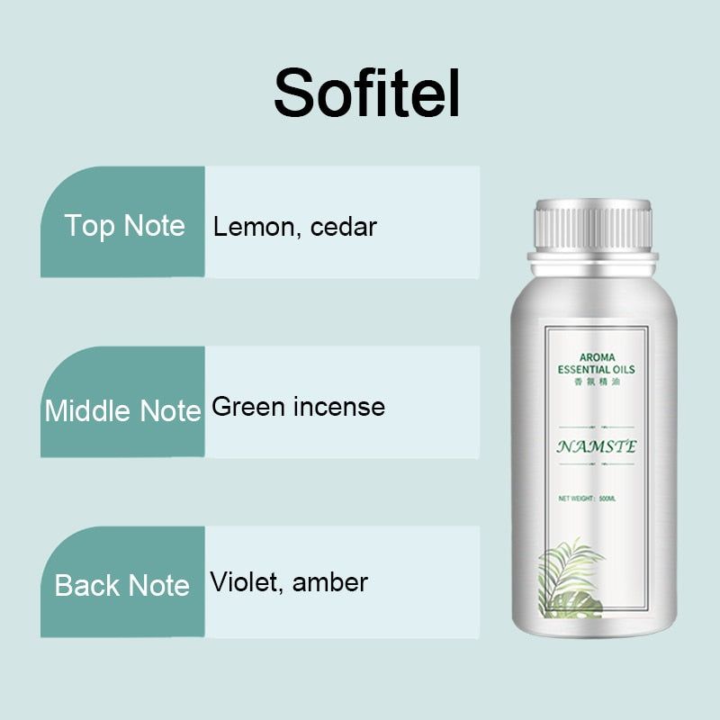 Namste aroma fragrance oil hotel scent 100ML by TROVEZ bottle for indoor fragrance, aromatherapy, and diffuser use.