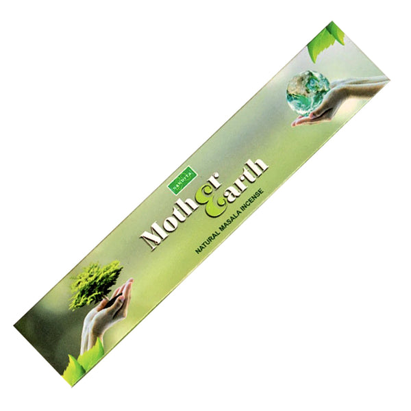 Nandita Mother Earth Incense Sticks for meditation, yoga, and grounding rituals.