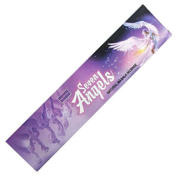 Nandita Seven Angels Incense Sticks for meditation, prayer, and home ambiance.