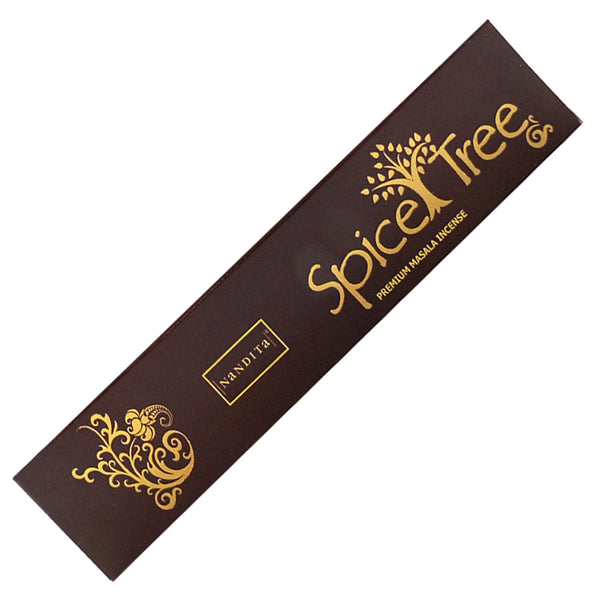 Nandita Spice Tree Incense Sticks for meditation and relaxation.