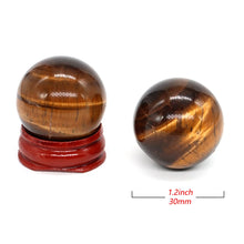 7 Chakra Natural Crystal Ball multi-gemstone crystal sphere for room harmonisation and spiritual practice.