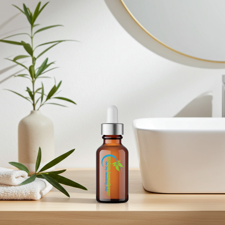 Natural Almond Carrier Oil bottle for massage, skincare, and aromatherapy blending.