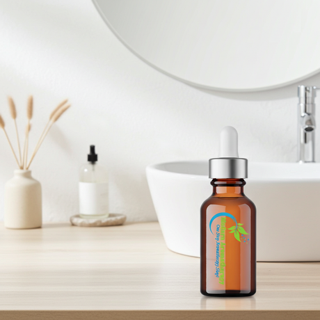 Natural Aloe Vera Carrier Oil bottle for skincare, massage, and daily moisturizing use.