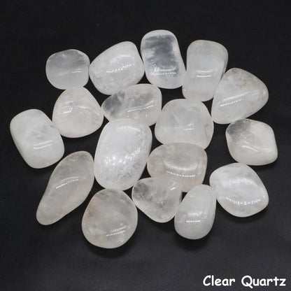 Natural Black Tourmaline Tumbled Stone for meditation, crafts, and crystal healing.