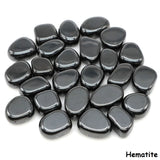 Natural Black Tourmaline Tumbled Stone for meditation, crafts, and crystal healing.