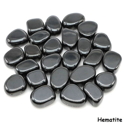 Natural Black Tourmaline Tumbled Stone for meditation, crafts, and crystal healing.