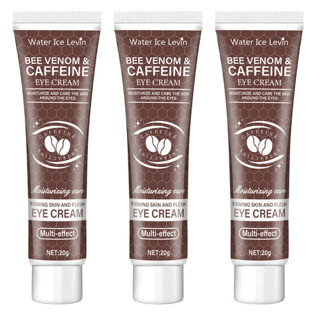 Natural caffeine under-eye cream for firming loose-looking skin and supporting a smoother, more refreshed eye contour.