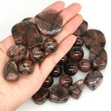 Natural Cross Chiastolite Quartz Healing Stones for meditation, crafts, and crystal healing.