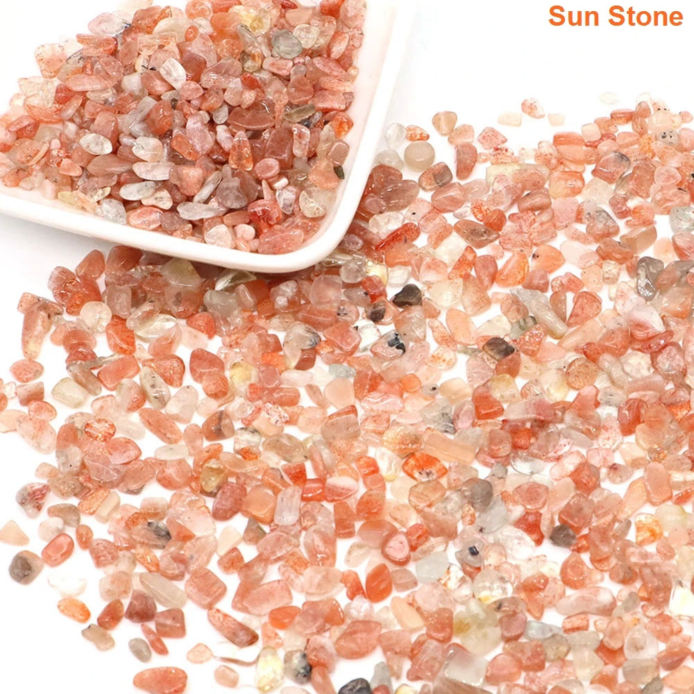 Natural Crystal Chip Stones for meditation, crafts, and crystal healing.