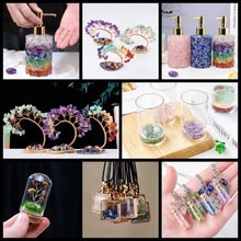 Natural Crystal Chip Stones for meditation, crafts, and crystal healing.