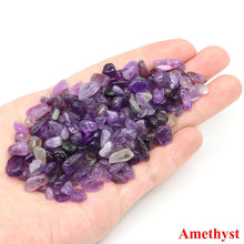 Natural Crystal Healing Gravel Chips for meditation, crafts, and crystal healing.
