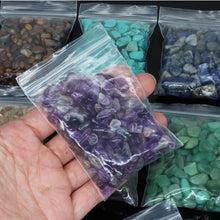 Natural Crystal Healing Gravel Chips for meditation, crafts, and crystal healing.