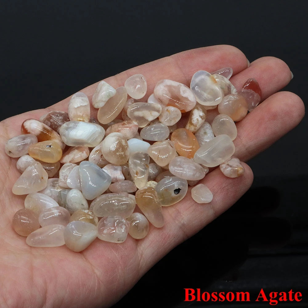 Natural Crystal Healing Gravel Chips for meditation, crafts, and crystal healing.