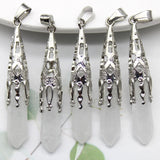 Natural crystal pendulums spiritual tool for divination, energy guidance, and daily ritual use.