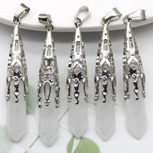 Natural crystal pendulums spiritual tool for divination, energy guidance, and daily ritual use.