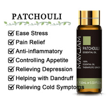 10ML Pure Essential Oil bottle for diffuser blends, room fragrance, and aromatherapy use.