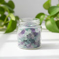 Natural Fluorite Quartz Crystal Chips for meditation, crafts, and crystal healing.