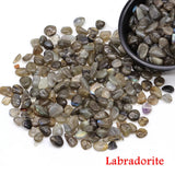 Natural Fluorite Quartz Crystal Chips for meditation, crafts, and crystal healing.