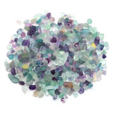 Natural Fluorite Quartz Crystal Chips for meditation, crafts, and crystal healing.