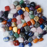 Natural Jade Mix Tumbled Stones for meditation, crafts, and crystal healing.