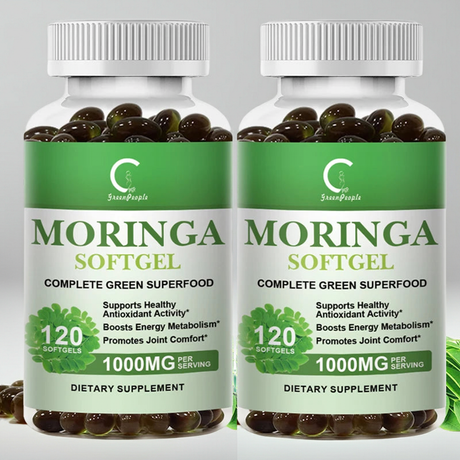 BEWORTHS Original Moringa Capsules bottle for natural moringa supplementation and regular wellness support.