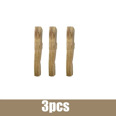 Three Natural Palo Santo Incense Sticks for smudging and daily spiritual practice.