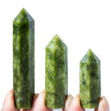 Natural Crystal Point Wand pointed crystal wand for spiritual rituals, healing meditation, and energy cleansing.
