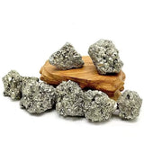 Natural Pyrite Tumbled Healing Crystals for meditation, crafts, and crystal healing.