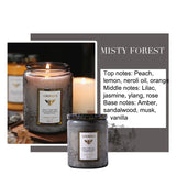 Natural Soy Scented Candle long-lasting scented candle for extended home fragrance, cozy room settings, and daily use.