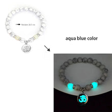 Luminous Natural Stone Lotus Bracelet beaded bracelet for daily accessorizing, yoga wear, and spiritual-inspired fashion.