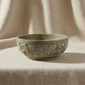Natural Stone Carved Smudge Bowl for burning sage, loose herbs, and resin incense during cleansing rituals.