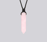 Natural Stone Hexagonal Pendant for meditation, gifting, and crystal jewelry.