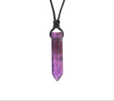 Natural Stone Hexagonal Pendant for meditation, gifting, and crystal jewelry.