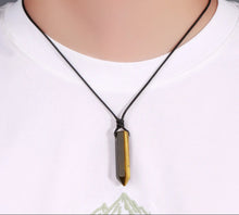 Natural Stone Hexagonal Pendant for meditation, gifting, and crystal jewelry.